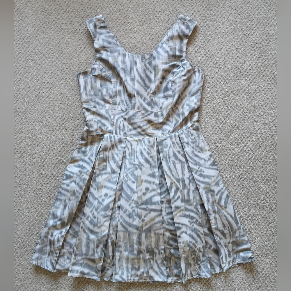 Pink Tartan Pleated Dress